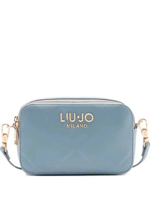 LIU JO bolsa crossbody con motivo de rombos