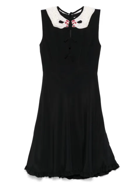 Vivetta detachable-collar mini dress