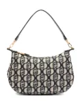 LIU JO jacquard shoulder bag - Black