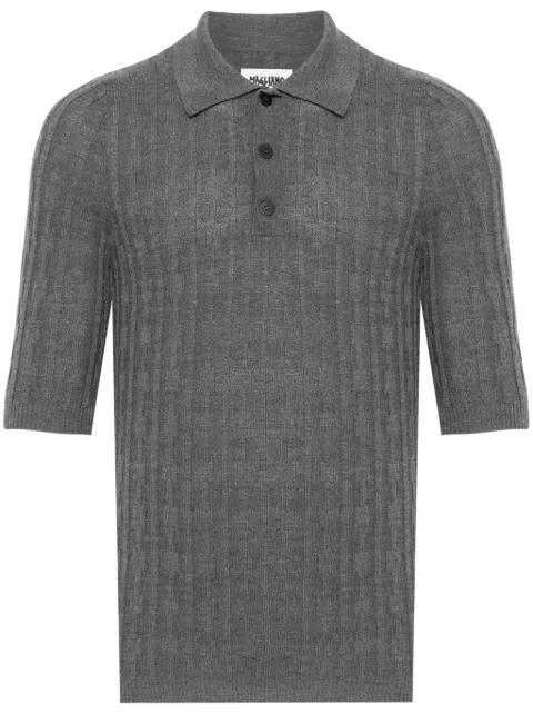 Magliano playera tipo polo tejida de canalé