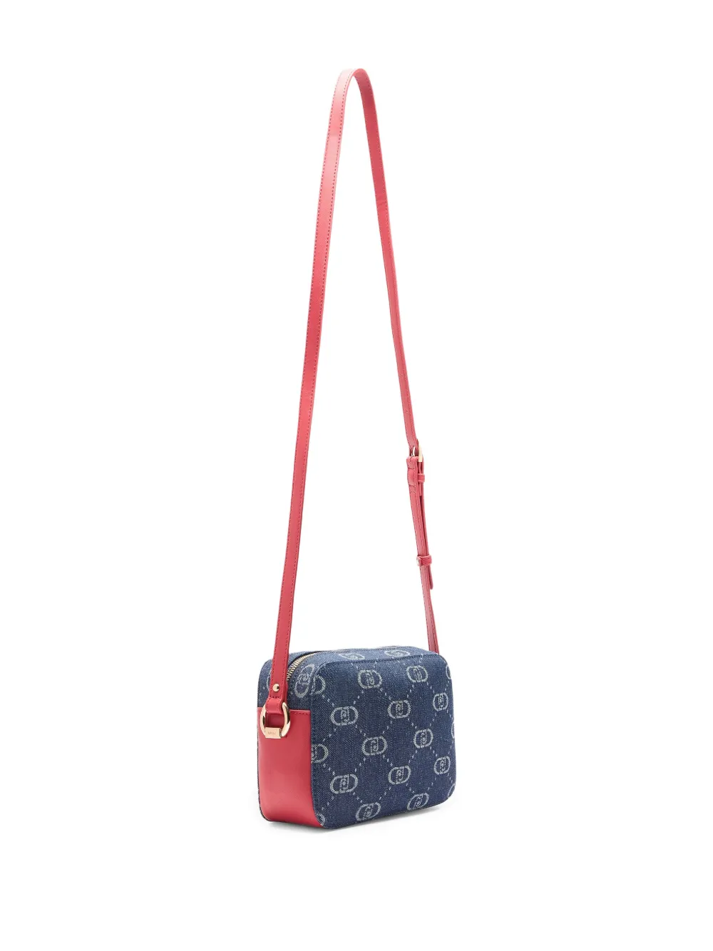 LIU JO Crossbodytas met jacquard Blauw