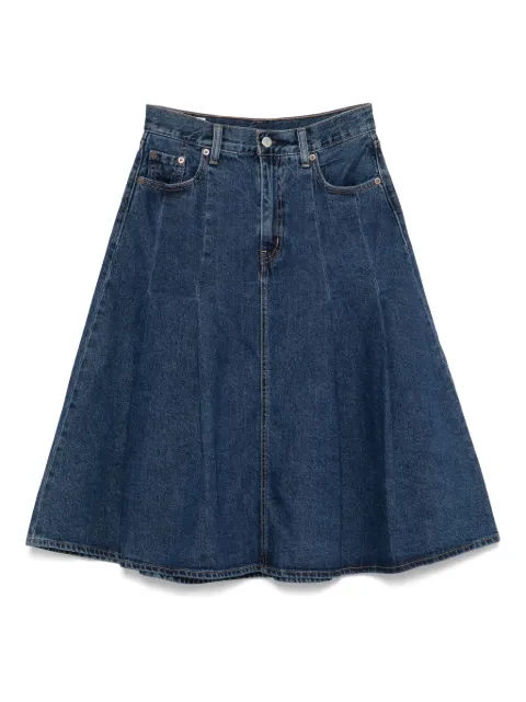 Levi's pleated midi skirt