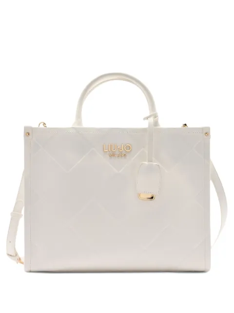 LIU JO diamond-pattern tote bag 
