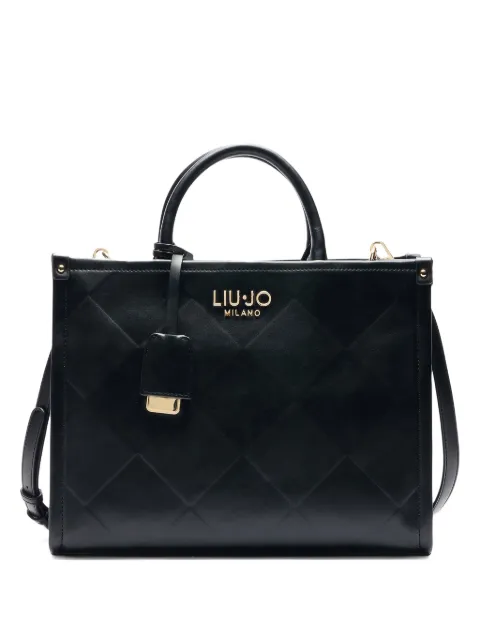 LIU JO diamond-pattern tote bag 