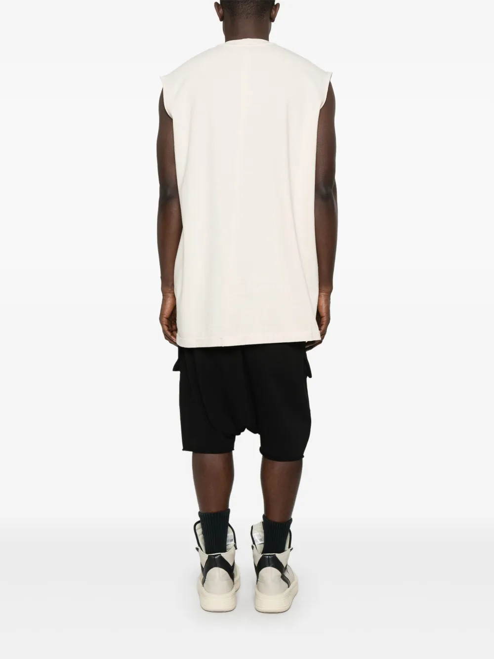 Rick Owens DRKSHDW Tarp gilet Beige