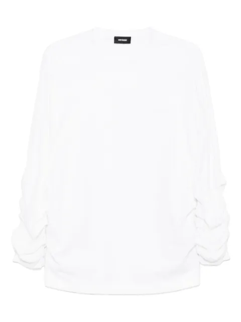 We11done logo-embroidered T-shirt