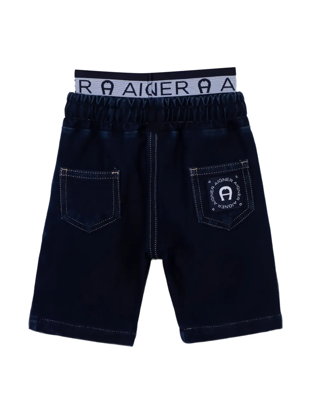 Aigner Kids logo drawstring trousers | Jeans | Image 2