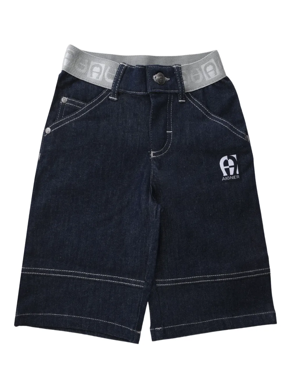 Aigner Kids Spijkershorts Blauw