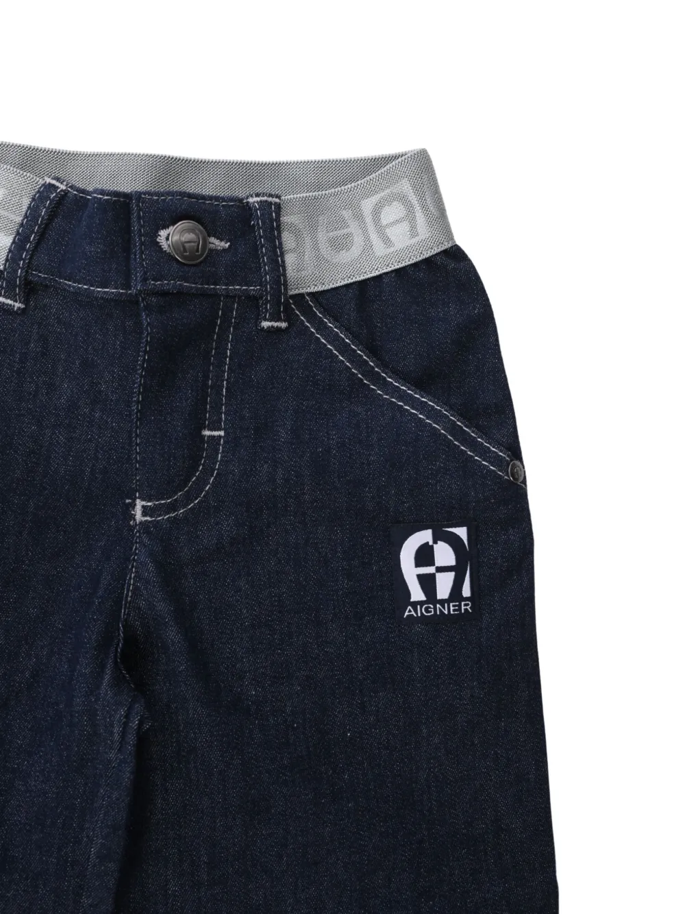 Aigner Kids Spijkershorts Blauw