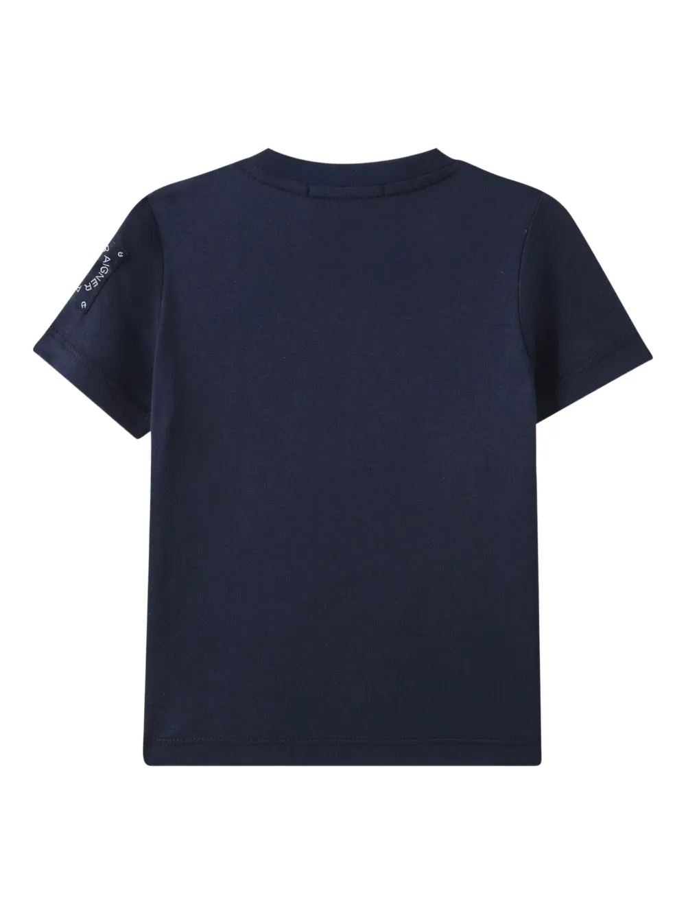 Aigner Kids T-shirt met grafische print Blauw