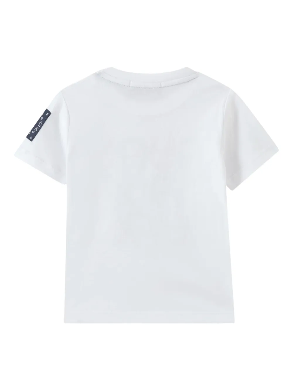 Aigner Kids T-shirt met logoprint] Wit