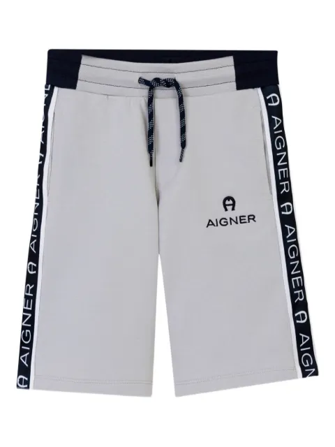Aigner Kids embroidered-logo trousers