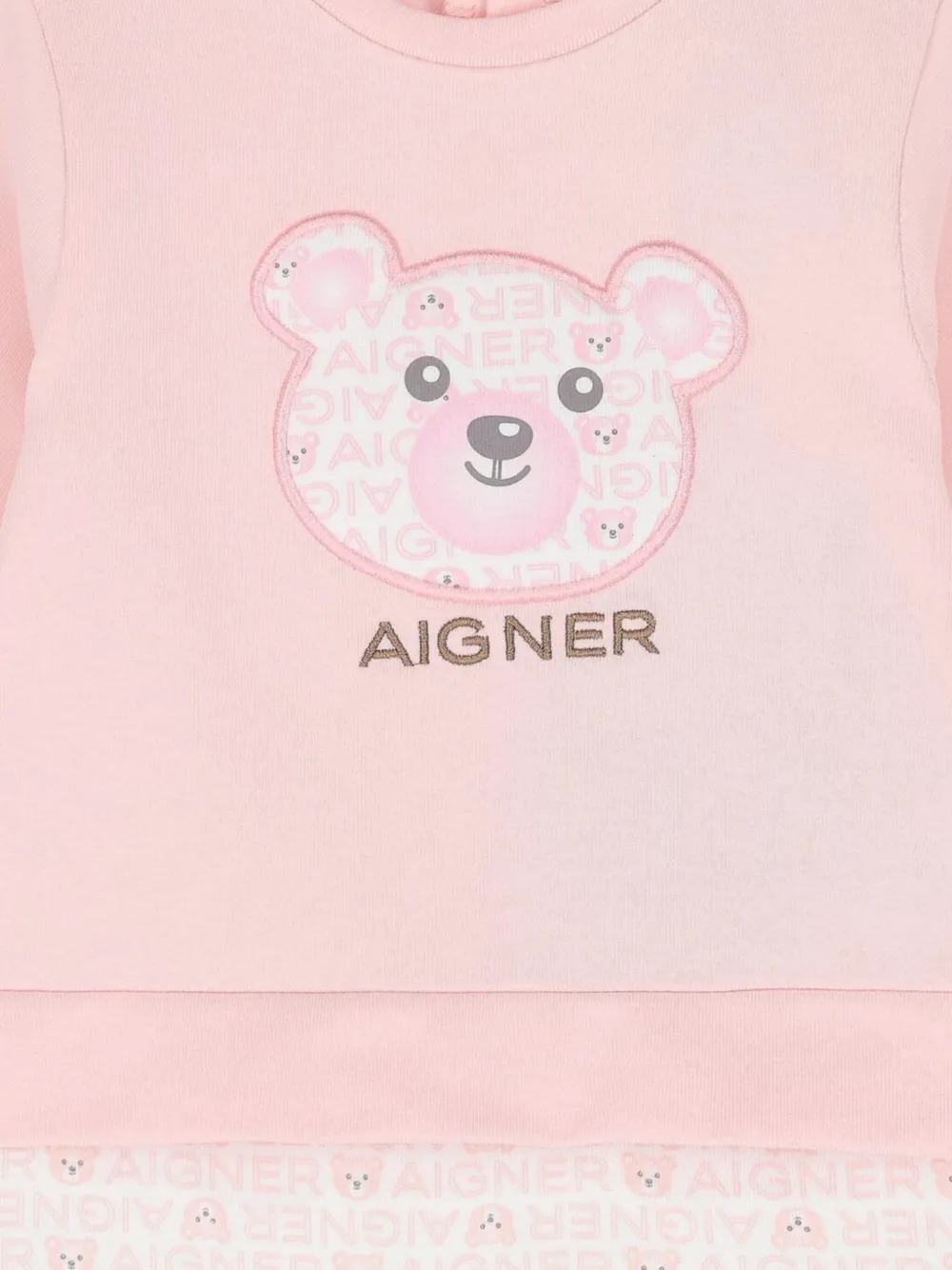 AIGNER BEAR-MOTIF BABYGROW