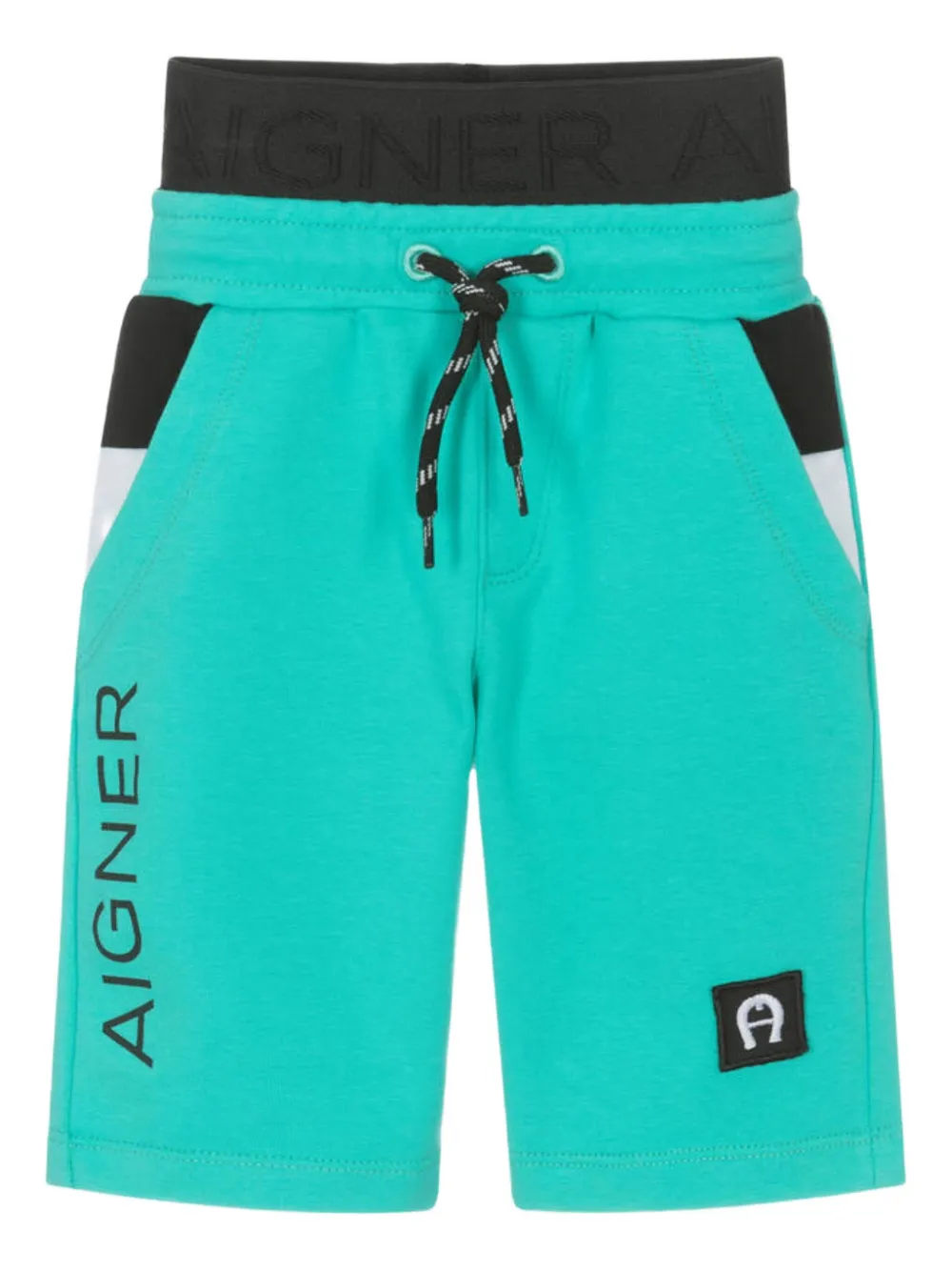 Aigner Kids Jersey broek Blauw