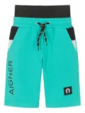 Aigner Kids jersey trousers - Blue