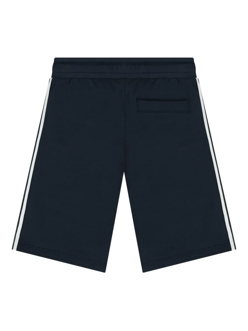 Aigner Kids Sportshorts met logoprint Blauw