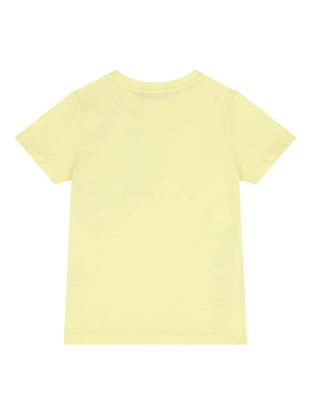 Aigner Kids T-shirt met logo Geel