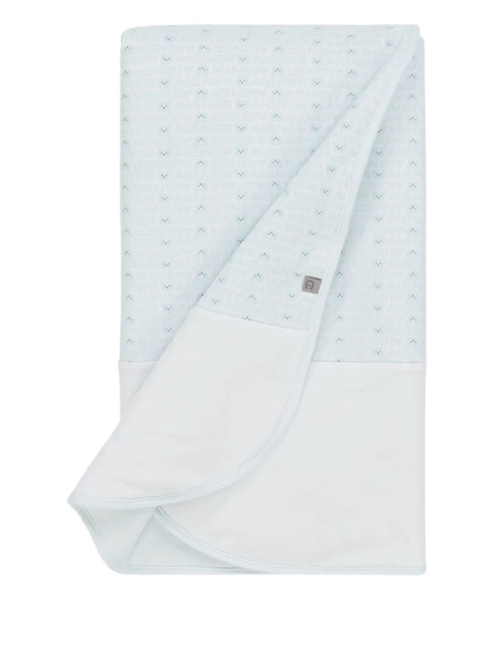 Aigner Kids Katoenen deken Blauw