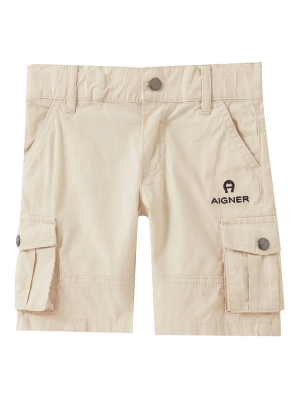 Aigner Kids Cargo shorts Beige