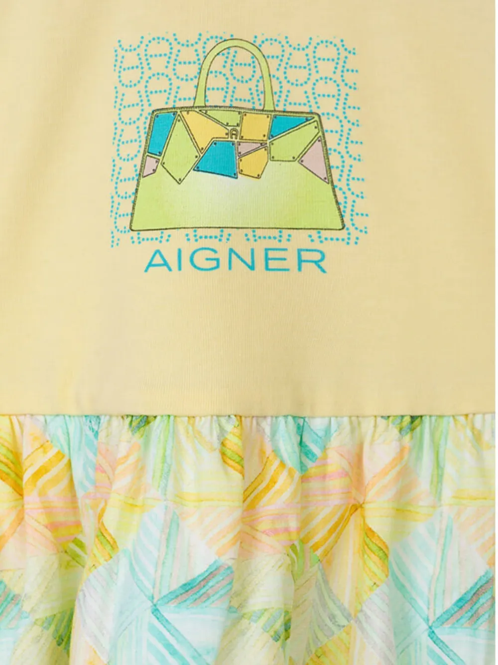 Shop Aigner Floral-print Dress