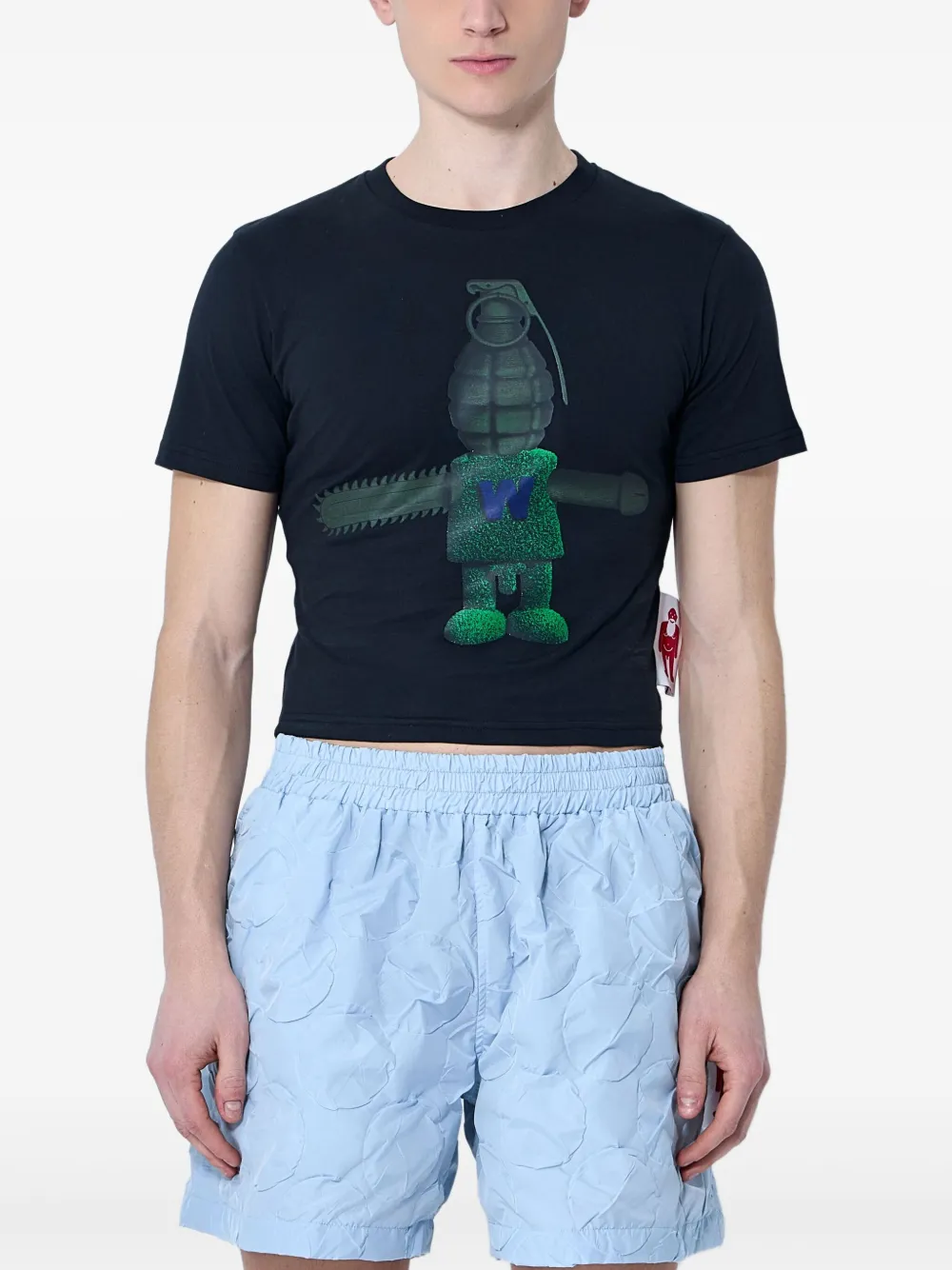 Walter Van Beirendonck Toyterror T-shirt Zwart