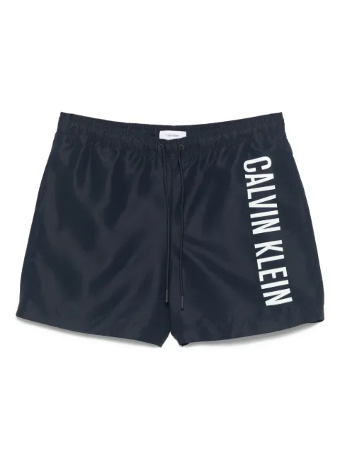 Calvin Klein logo-print swim shorts