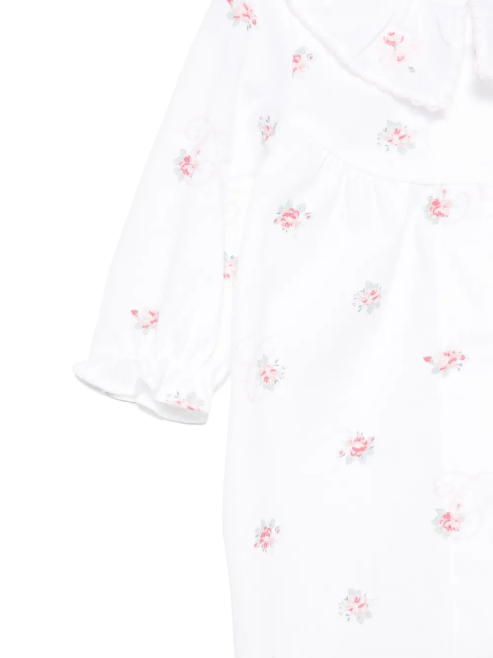 Tartine Et Chocolat Pyjama met bloemenprint Wit
