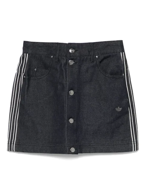 adidas falda corta de mezclilla