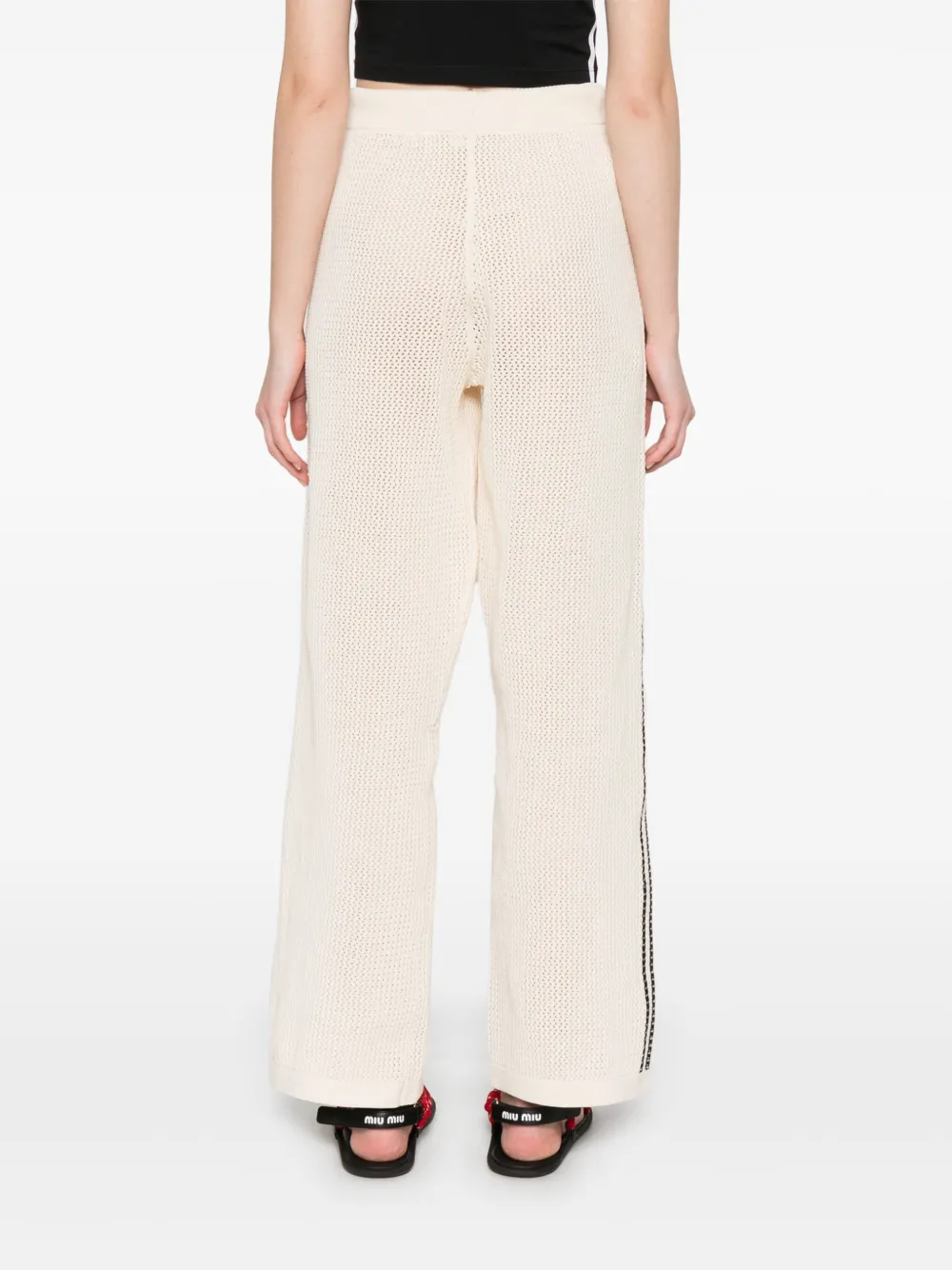 adidas Gehaakte broek Beige