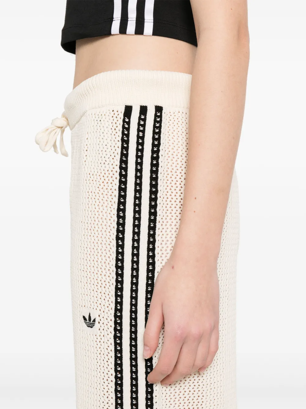 adidas Gehaakte broek Beige