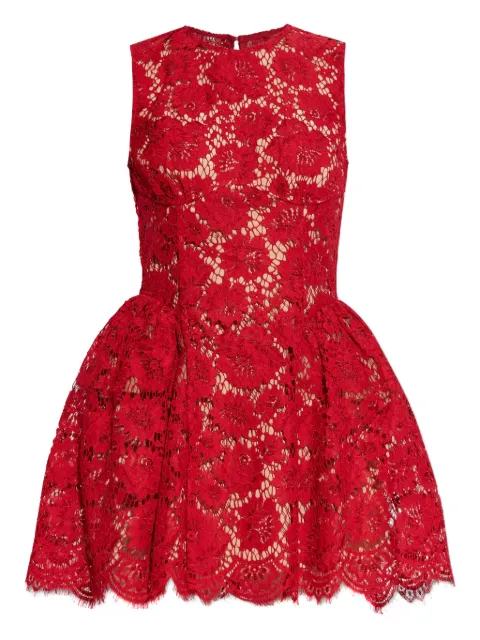 Self-Portrait lace mini dress