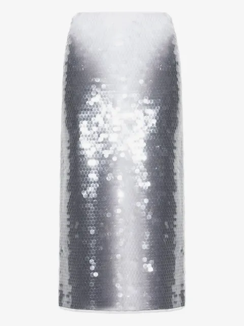 Sportmax sequinned pencil skirt