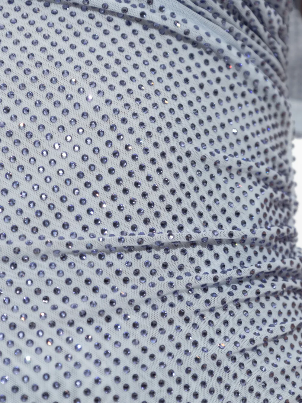 Self-Portrait Top verfraaid met stras Blauw