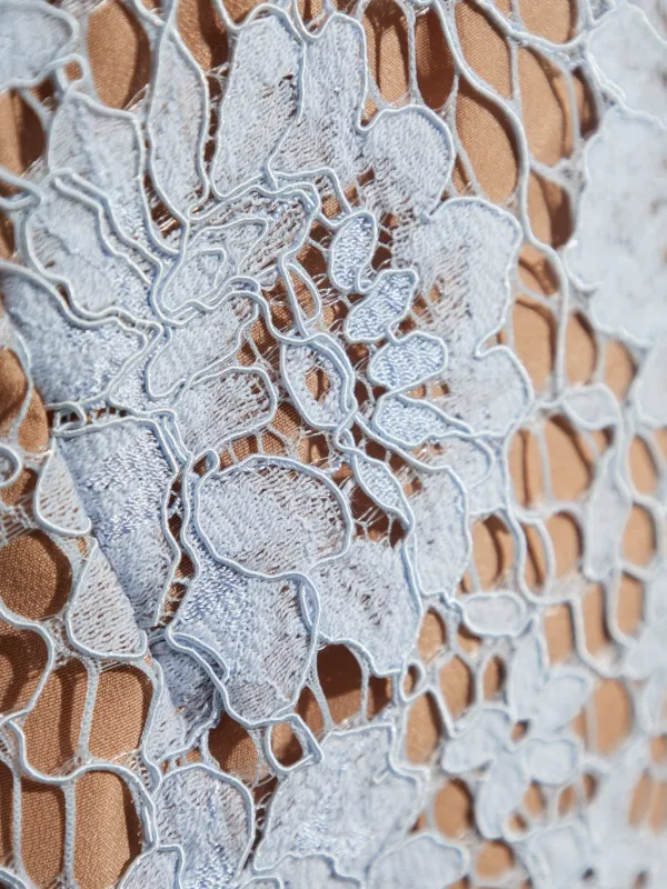 Self-Portrait Lace Dress | Blue | FARFETCH