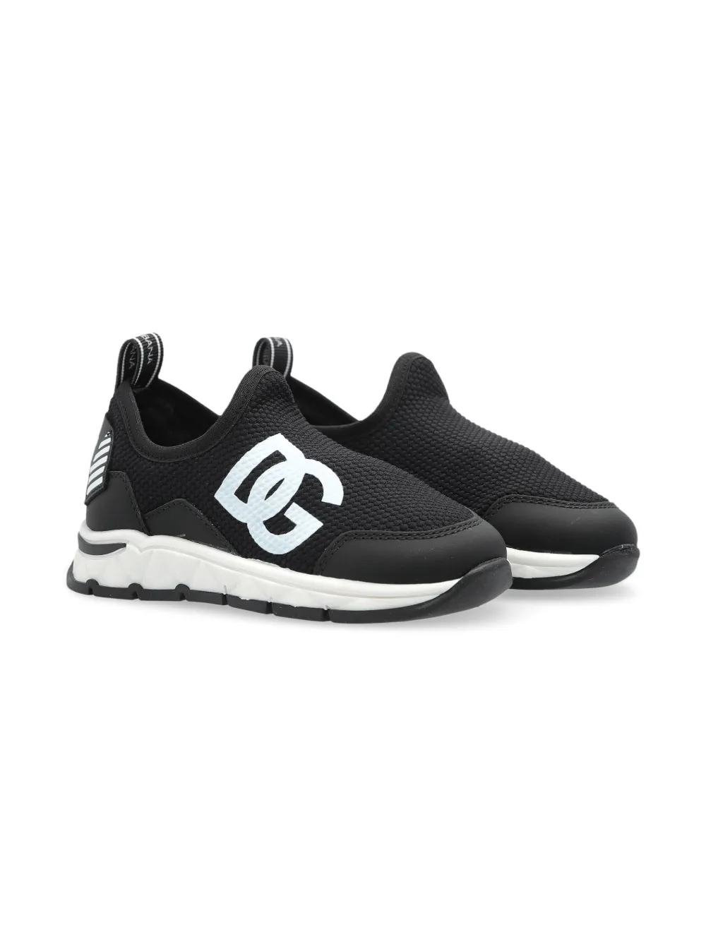 Dolce & Gabbana Kids logo-print sneakers Black