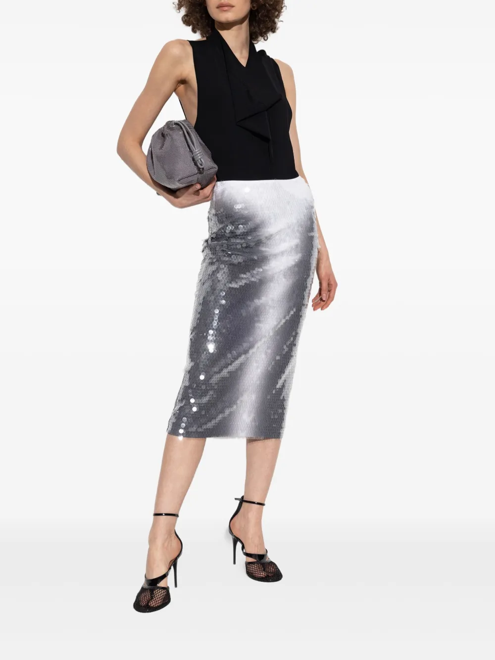 Sportmax Abano top - Zwart