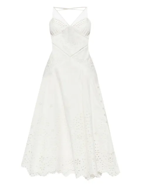 Self-Portrait cotton dress
