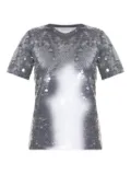 Sportmax sequin-embellished T-shirt - Black