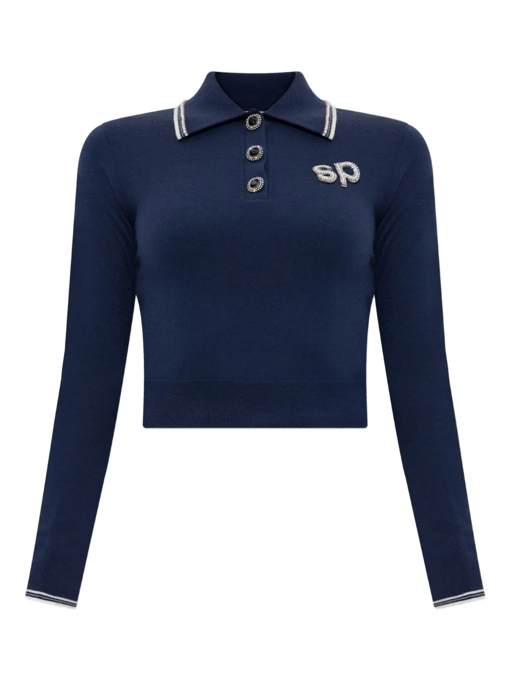 wool polo top