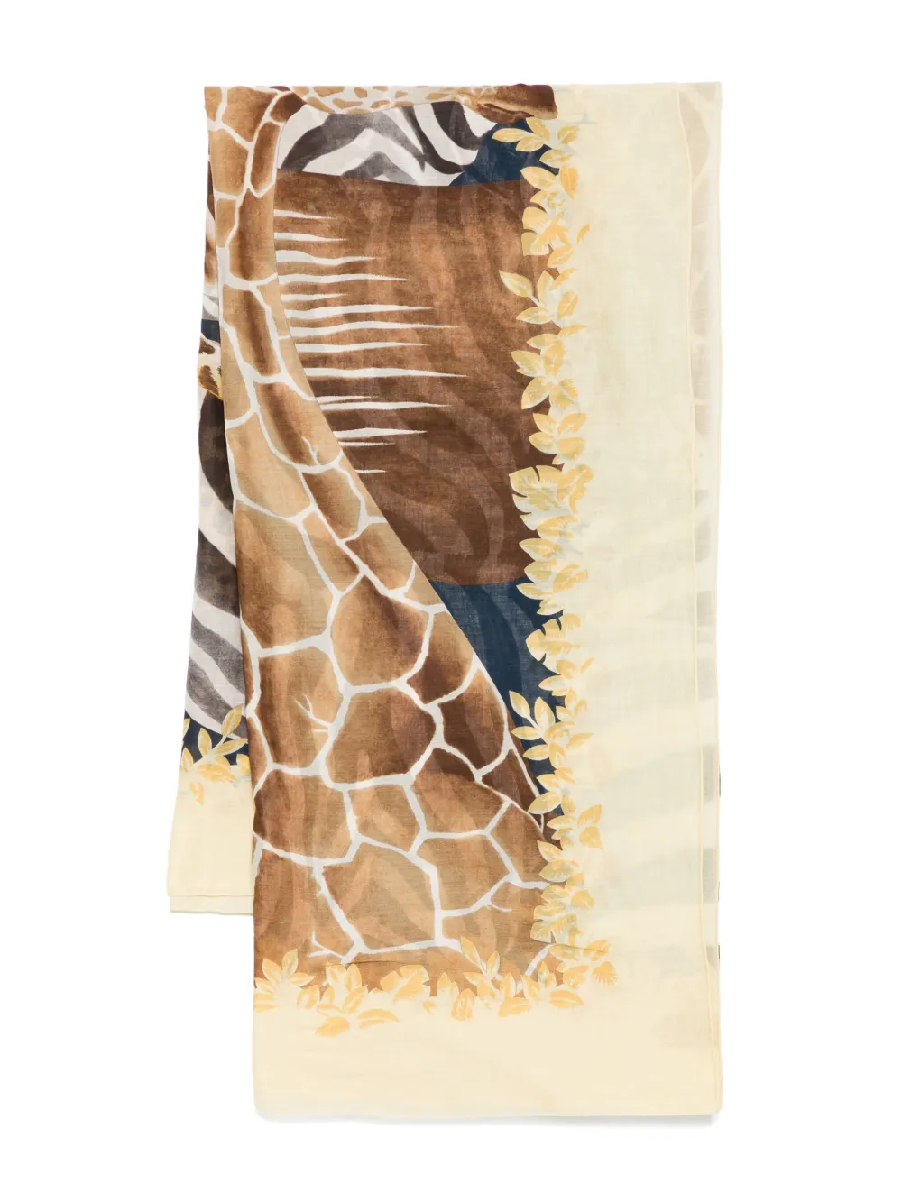 Ferragamo Pre-Owned 1980s printed scarf | Neutrals | Image 1