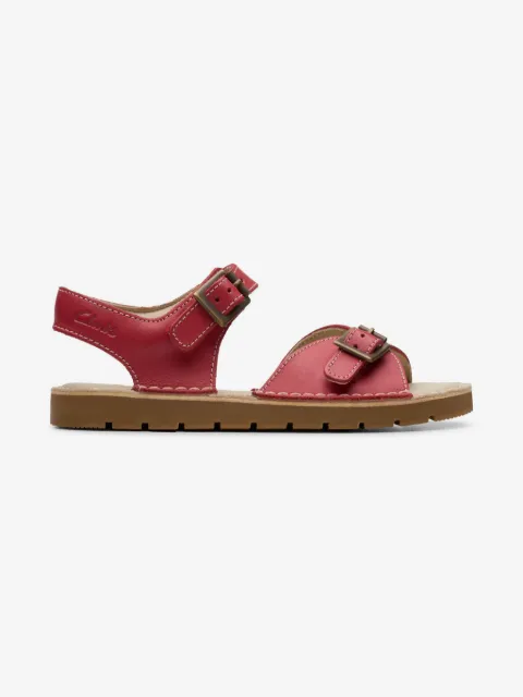 Clarks Kids leather sandals