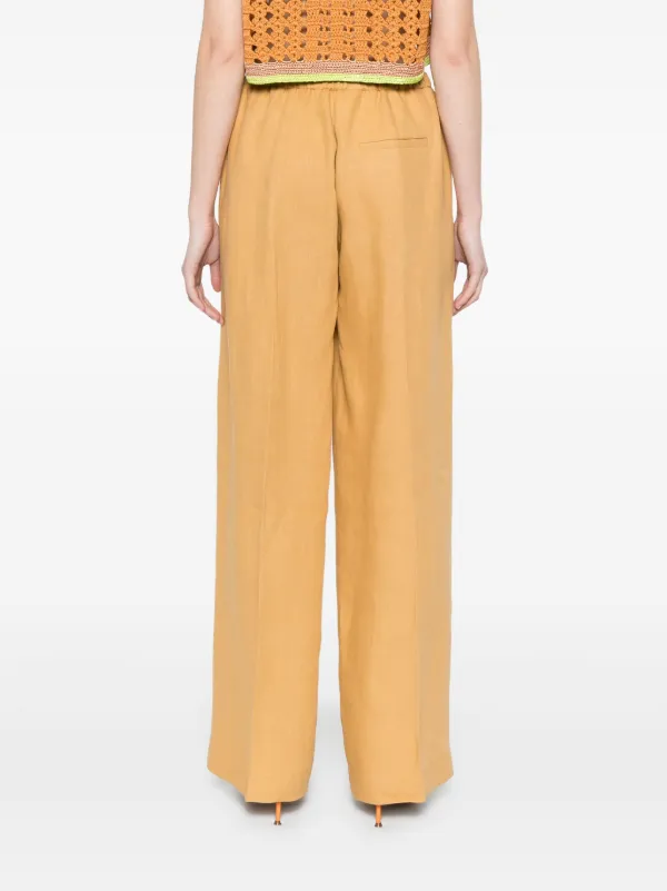 Forteforte シルクリネンパンツ Forte Forte リネンパンツ | イエロー | FARFETCH JP