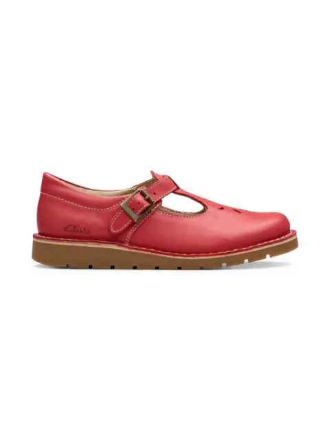 Clarks Kids T-bar ballerina shoes