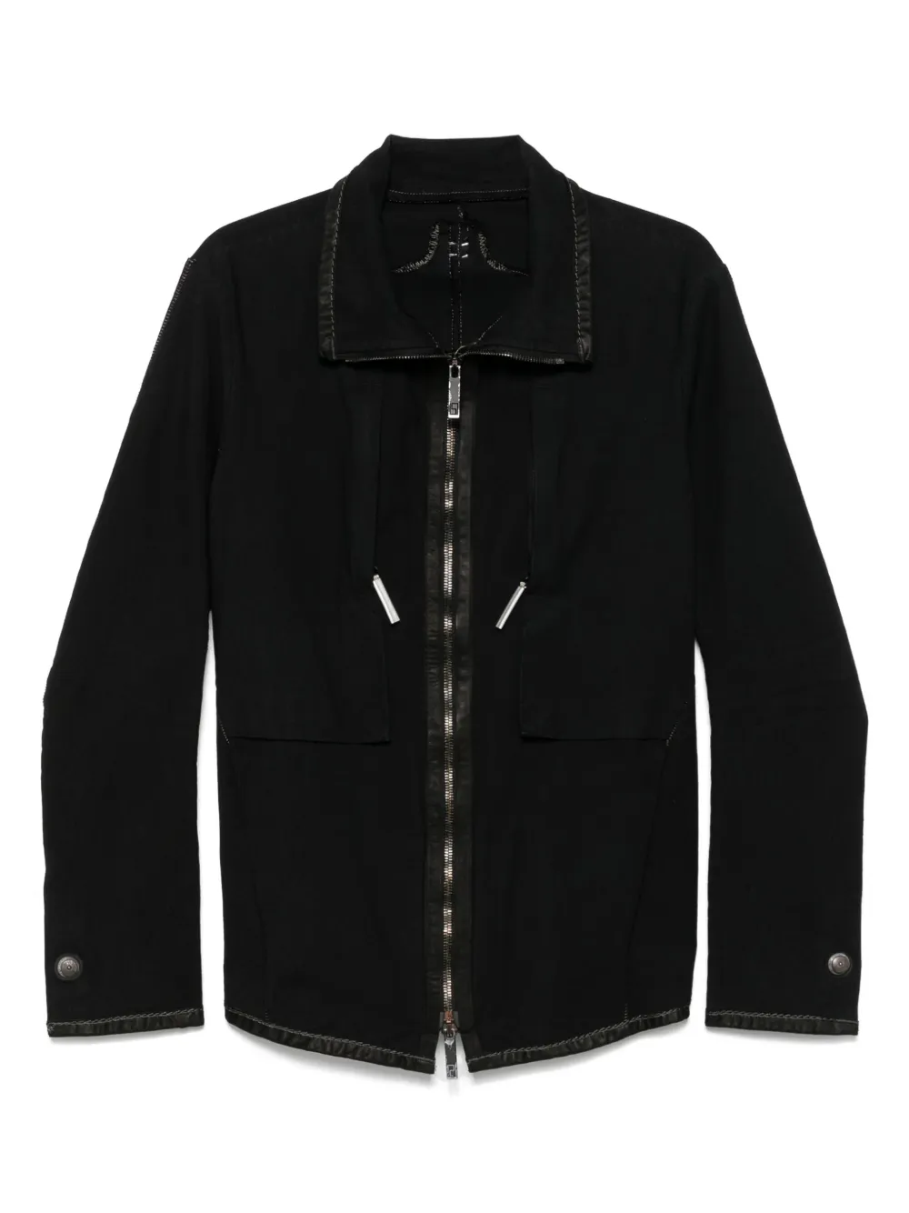 Isaac Sellam Experience - high-neck zipper-pockets jacket - men