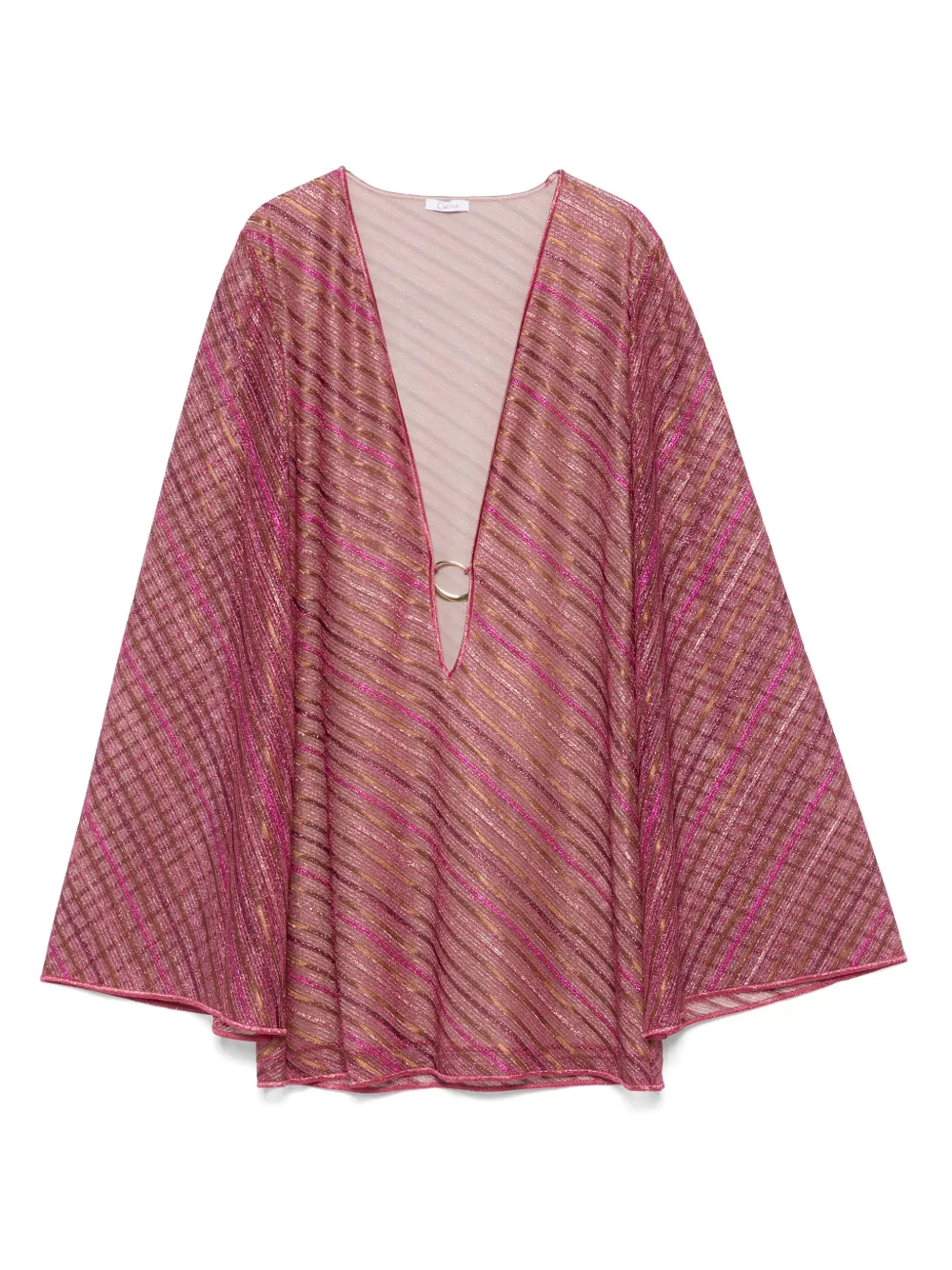 Oséree striped mini dress | Pink | Image 1