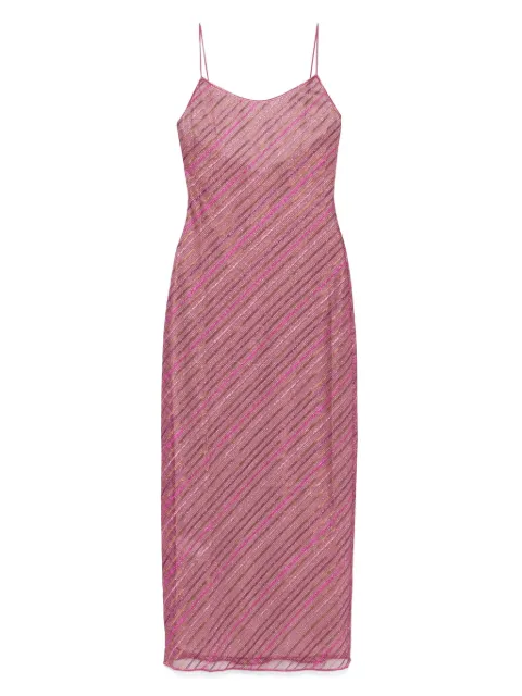 Oséree striped maxi dress