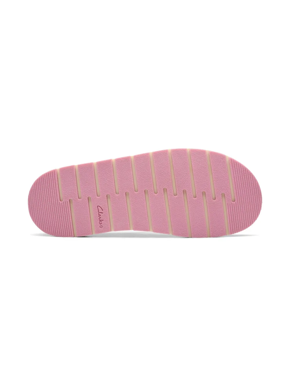 Clarks Kids Ballerina's met bandje Roze