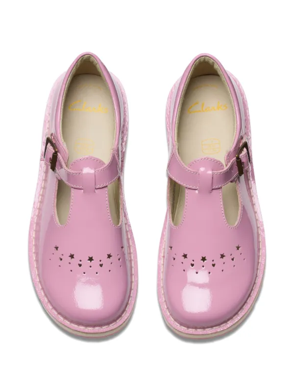 Clarks Kids T-bar Ballerina Shoes Pink FARFETCH PH