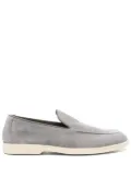 Doucal's almond-toe loafers - Grey