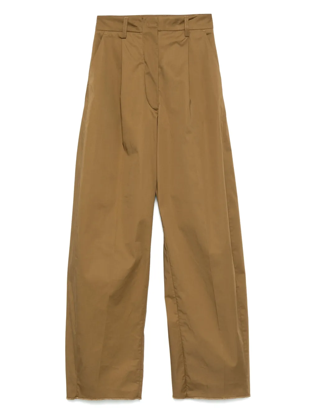 THELATEST poplin trousers | Brown | Image 1